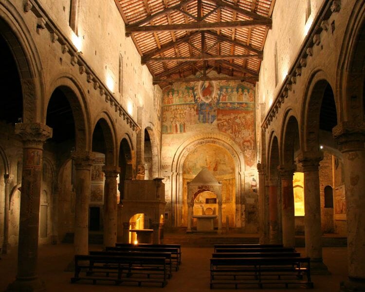 View of Santa Maria Maggiore inside Shore excursion from Civitavecchia