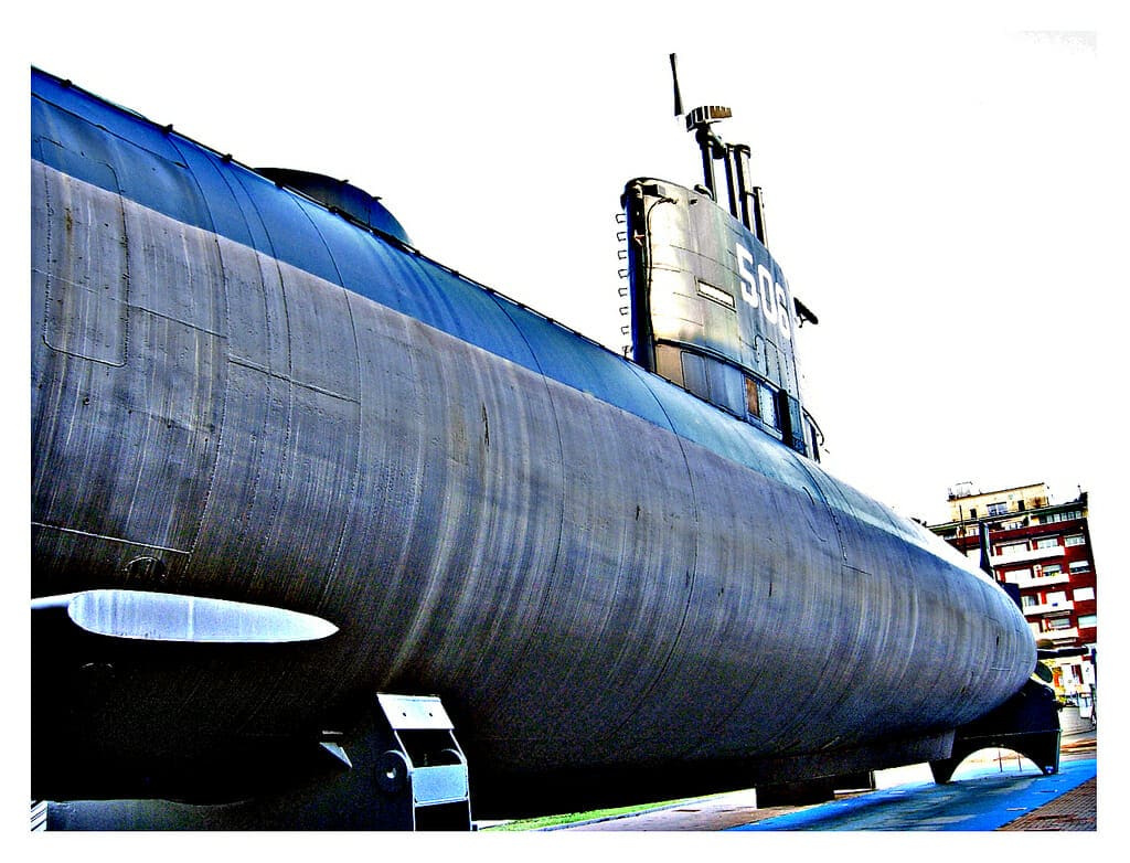 The Toti submarine Places to visit in Milan