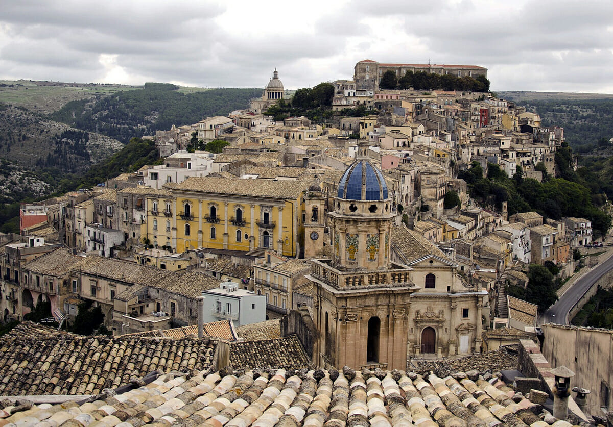 View over Ragusa Ibla what to see in sicily