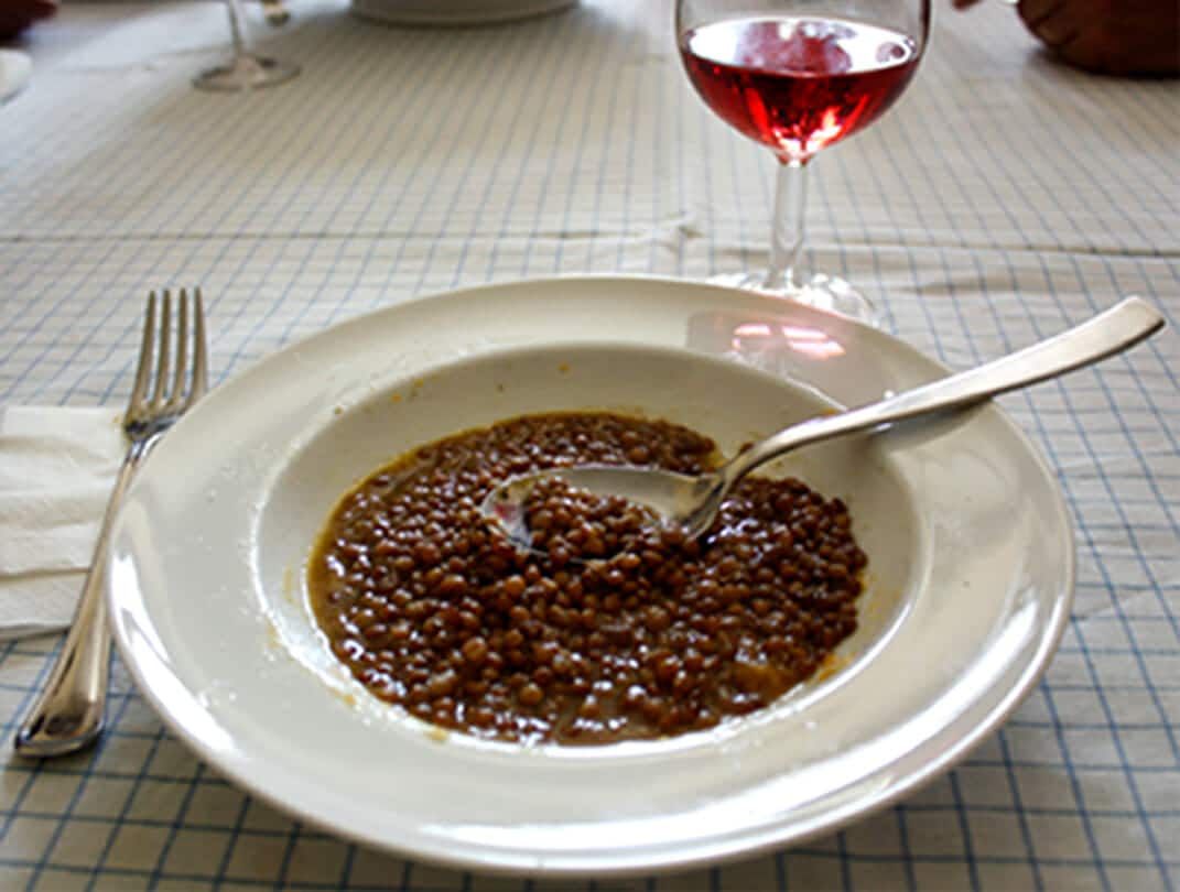 Lentil soup Umbria