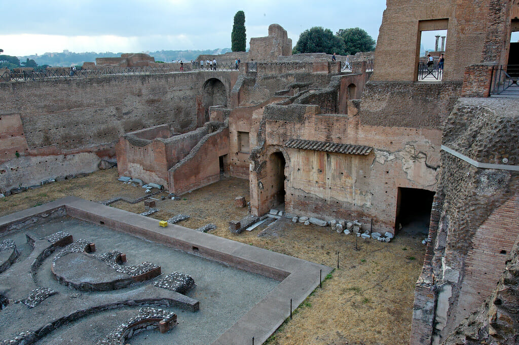 The Domitian Palace complex Custom Tours of Rome Roman Forum