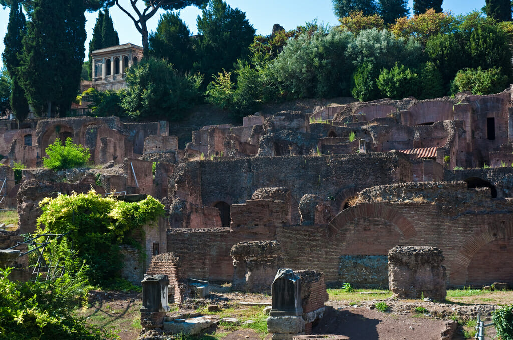 Ruins of Roman villas Custom Tours of Rome Ancient Rome