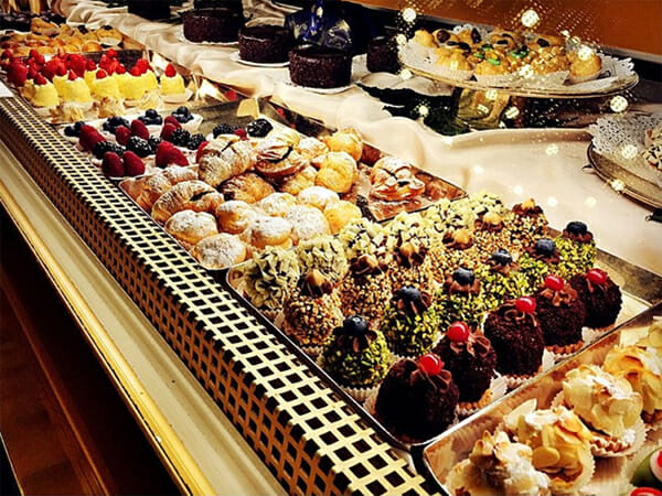 Pastries at Cova
