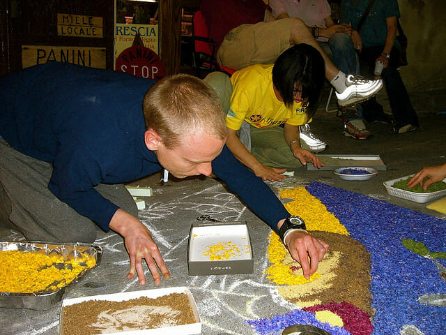 Infiorata festival in Spello Italy Private Tours