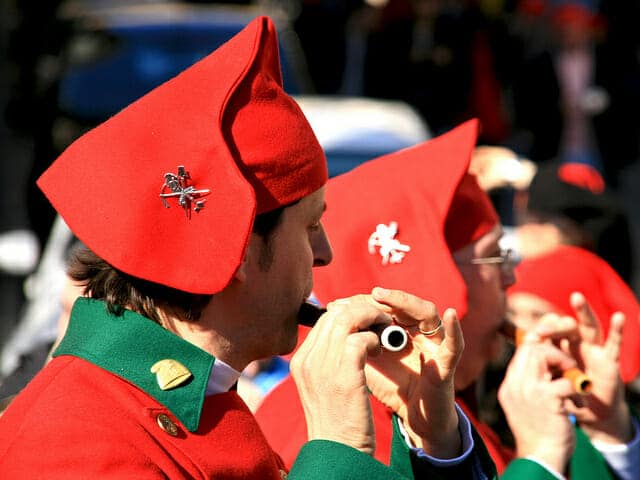 Ivrea - Marching band Private tours of Italy