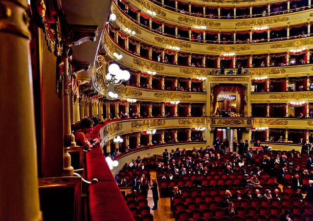 La Scala - Opera House tourist attractions in Milan