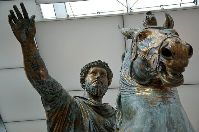 Statue of Emperor Marcus Aurelius top museums in italy