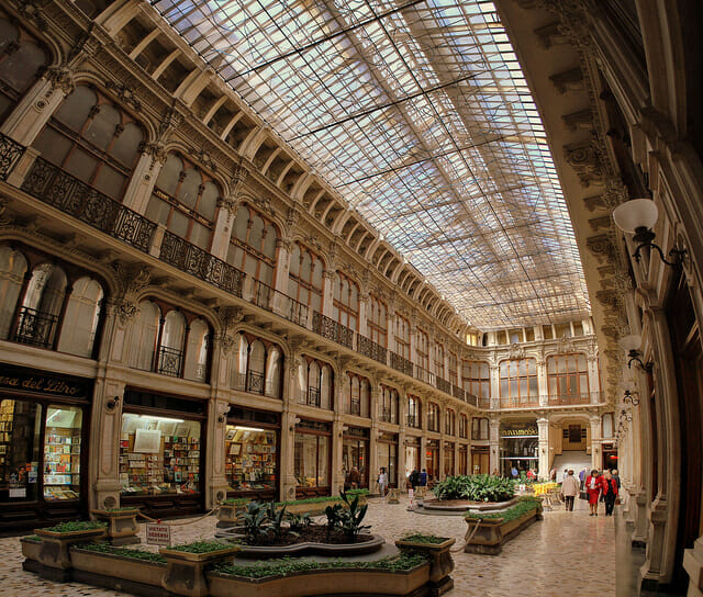 Galleria Subalpina luxury tours of Italy